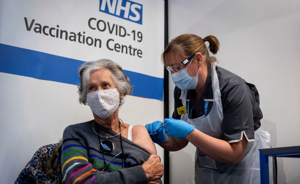 NHS England Starts Covid-19 Vaccination Campaign